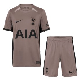 Virallinen pelipaita Tottenham Hotspur Kolmas 2023-24 Lyhythihainen - Lasten ( + Lyhyet housut )